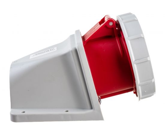 Настенная розетка PCE 32А 400V 3P+N+E IP67 1252-6 