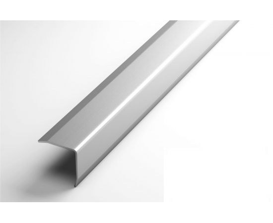 Угловой профиль ЛУКА из нержавеющей стали 30х30 мм, 2.7 м, сатинированный УТ000041078 
