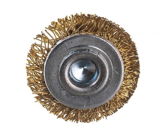 Щетка плоская со шпилькой 30 мм для дрели КЕДР 146-0030 208021 – изображение 2