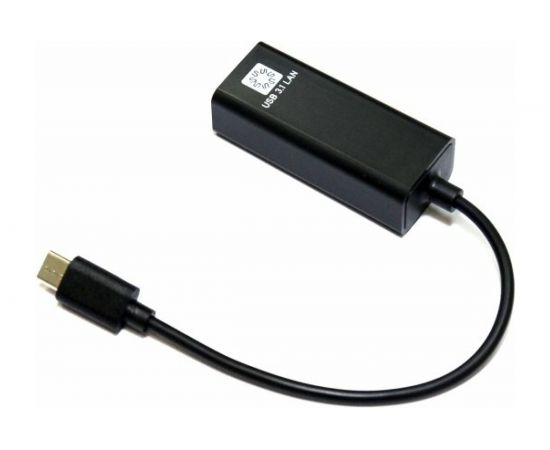 Сетевая карта 5bites USB 3.1 TYPE-C - RJ45 100 мегабит, черный, 10см UA3C-45-08BK – изображение 2