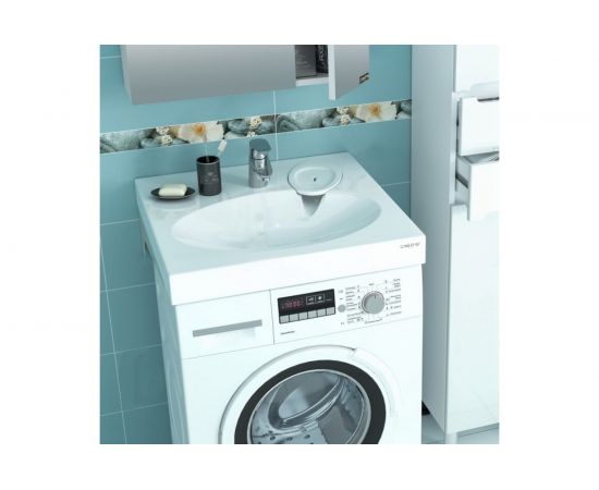 Умывальник СаНта Луна 600х600, с кронштейнами 900103 – изображение 2