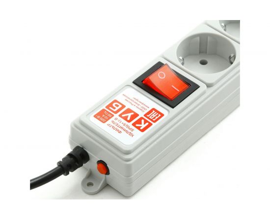 Сетевой фильтр 5м 6роз серый Power Cube SPG5+1-B-15 – изображение 3