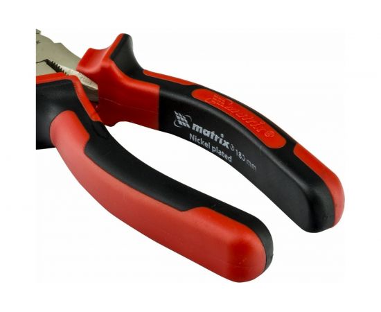 Изогнутые никелированные длинногубцы 180 мм MATRIX NICKEL 17422 – изображение 3