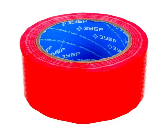 Армированная лента Зубр ПРОФЕССИОНАЛ влагостойкая, 48мм х 25м, красная 12094-50-25 – изображение 3