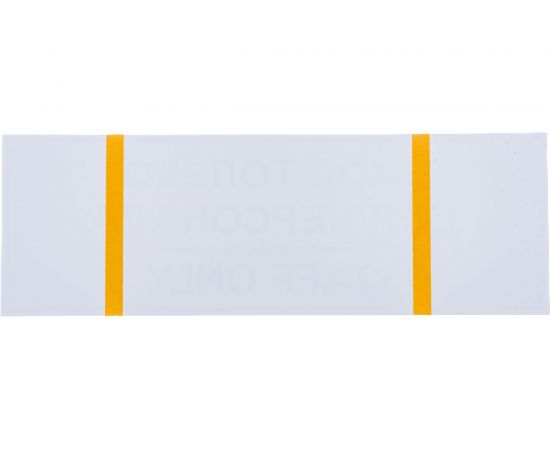 Табличка Контур Лайн ВХОД ТОЛЬКО ДЛЯ ПЕРСОНАЛА 300х100 12FC0201 – изображение 3