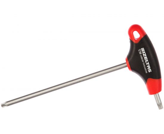 Т-образный ключ TORX 6-гранный с рукояткой T30 IZELTAS 4909220030 – изображение 4