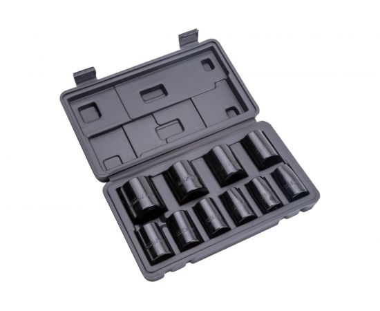 Набор торцевых головок (10-27 мм; 1/2""; 10 шт.) Foxweld AERO 5751 – изображение 5