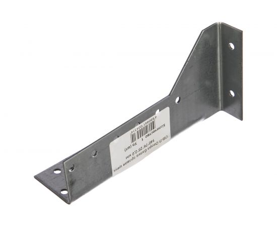 Правая опора балки Метизный двор ОВ-П цинк 140x76x25x2,0 мм, шт. 4690441004314 – изображение 2