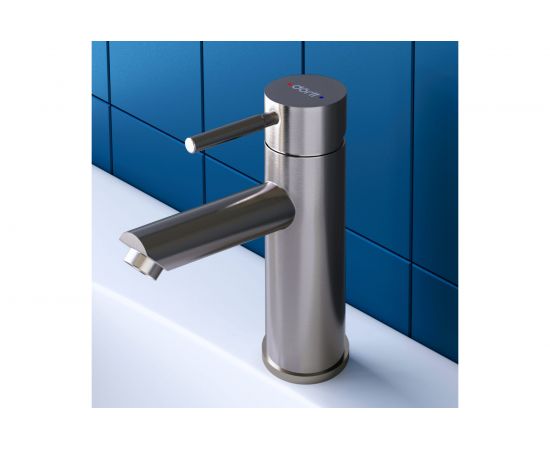 Смеситель Dorff Logic new для умывальника, из нержавеющей стали D3002100SS – изображение 2