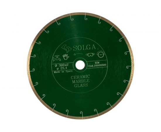 Диск алмазный сплошной (300х25,4 мм) CERAMICS MARBLE Solga Diamant 20000300 – изображение 2