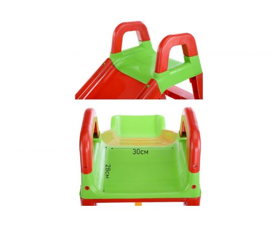 Горка для катания детей Doloni красно-зеленый, 0140/01, KG014400/01 – изображение 3