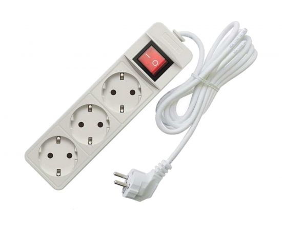 Удлинитель TANGO 3х3 ПВС 16А с заземлением с переключателем 1/ 50 1016381 