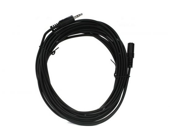 Удлинительный кабель VCOM 3.5 Jack /M/ - 3.5 Jack /F/, стерео, аудио, 5.0м VAV7179-5M 