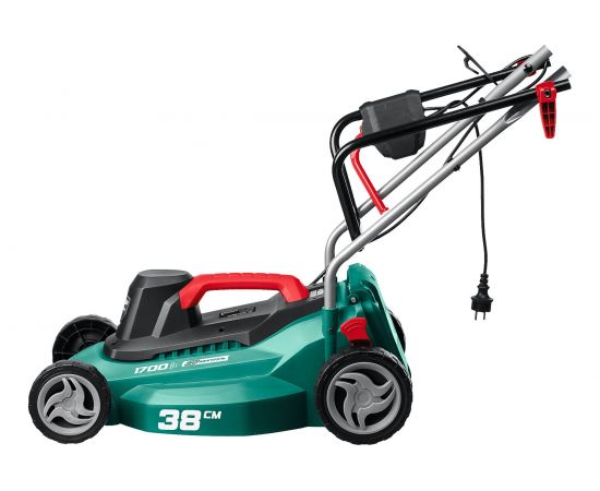 Сетевая газонокосилка ЗУБР 1700 Вт ГСЦ-38-1700 – изображение 4