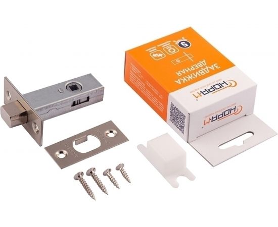 Дверная задвижка НОРА-М З-45 мат.никель 4705 – изображение 7