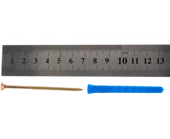 Пакет дюбель РДК Метизный двор 6х60мм + шуруп 4х70мм 10 шт. 4607173902160 – изображение 3