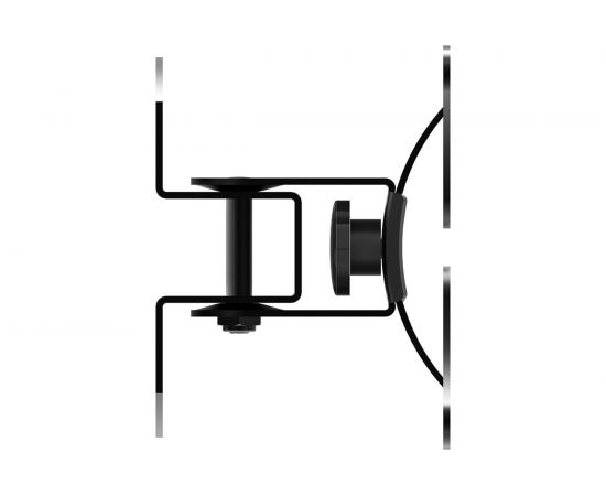 Наклонно-поворотный подвес для телевизоров Harper TVF-3 Black H00002773 – изображение 4
