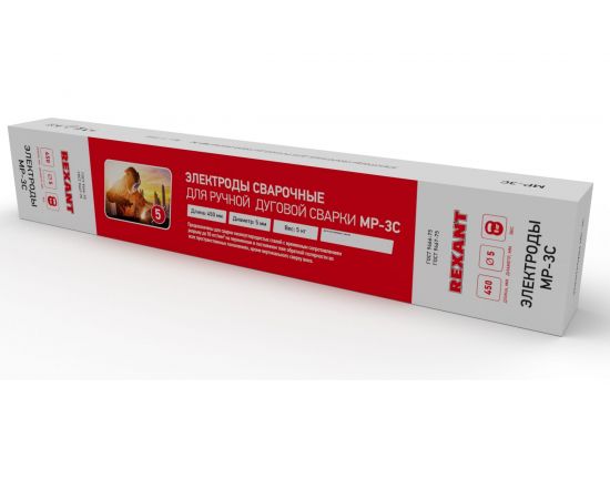 Электрод MP-3C (450 мм, 5 мм, 5 кг) 11-0955 – изображение 5