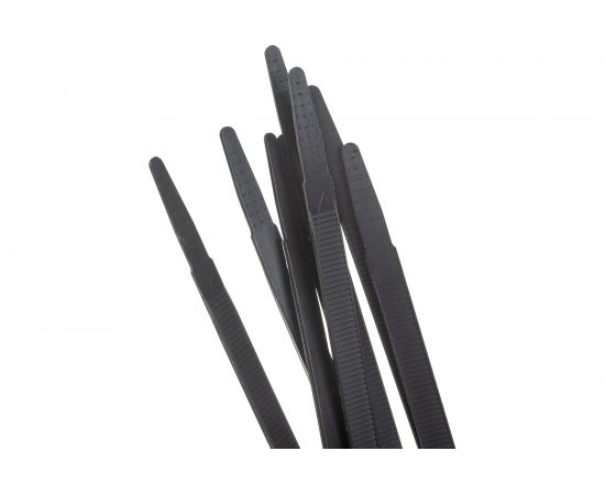 Полиамидные стяжки FORTISFLEX КСУ 9х180 черный 100 штук 53755 – изображение 6