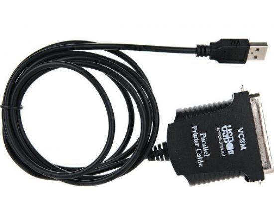 Кабель-адаптер VCOM USB A вилка - LPT, 1.8м VUS7052 