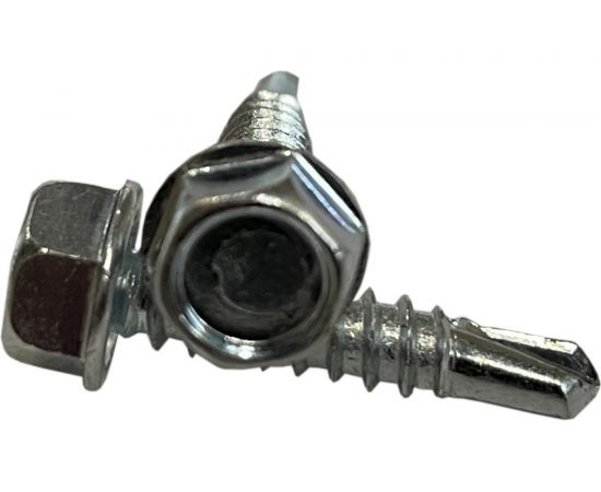 Саморез ZAMETAL 5,5х50 со сверлом и шестигран. головкой, DIN 7504K, оц., 200 шт ZA081597 