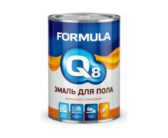 Эмаль Престиж ПФ-266 желто-коричневая 0,9 кг 14 FORMULA Q8 48938 