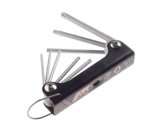 Набор складных ключей TORX T9-T40 8шт JTC-3502 