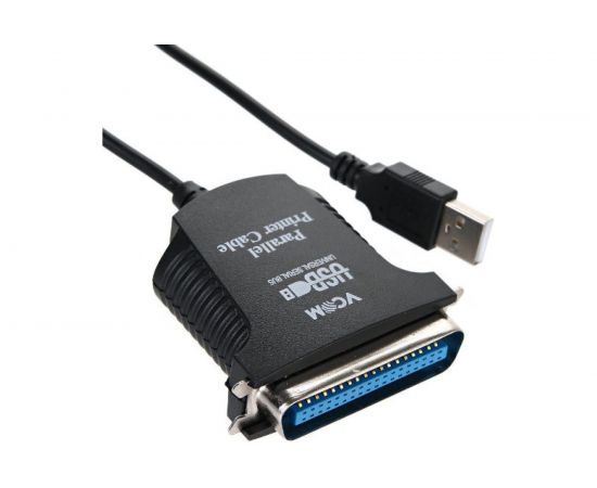 Кабель-адаптер VCOM USB A вилка - LPT, 1.8м VUS7052 – изображение 2