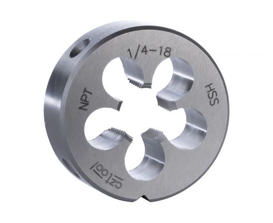 Плашка Bucovice Tools коническая NPT 1/4" -18 HSS 38x14мм 430140 – изображение 2