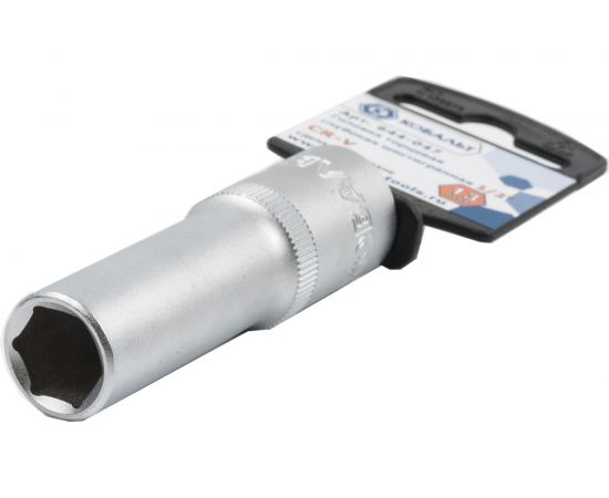 Глубокая торцевая головка КОБАЛЬТ 1/2, 13мм, Cr-V 644-047 – изображение 2