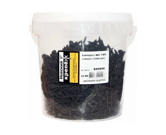 Саморез ШС ГВЛ Невский Крепеж 3,9х25, 1000 шт. 800998 – изображение 2
