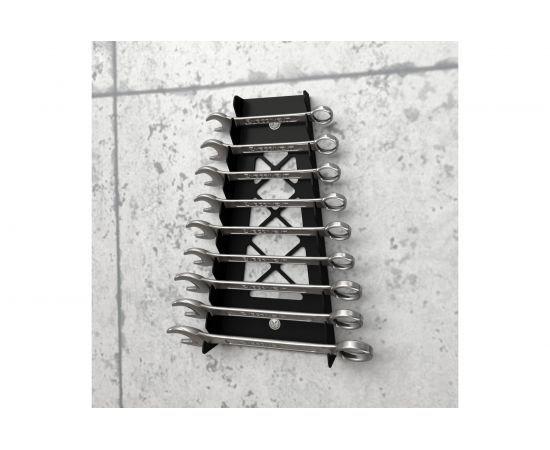Настенный держатель-органайзер для гаечных ключей EMBODIMENT черный EMB-WOW-W-B – изображение 2