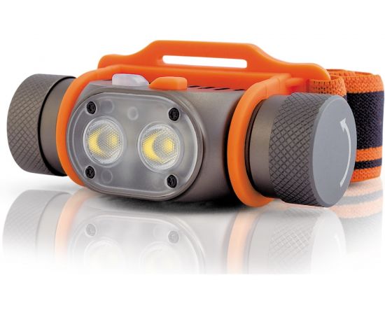 Налобный фонарь ЯРКИЙ ЛУЧ PANDA 2R 2xCREE XP-G3 max.800лм, 5 реж, Li-Ion аккум. 2600mAh, встр. ЗУ 4606400105695 – изображение 2