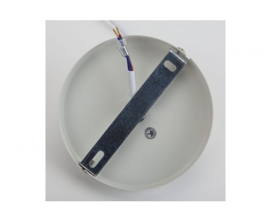 Металлический подвес ЭРА PL4 WH E27, max 60W, d203 мм, шагрень белый Б0037451 – изображение 3