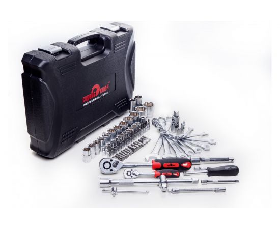 Набор инструмента СЕРВИС КЛЮЧ 82 предмета 11082 – изображение 4