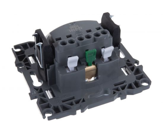 Розетка ЭРА 12-2101-03 2P+E Schuko, 16АХ-250В, алюминий Б0014677 – изображение 5