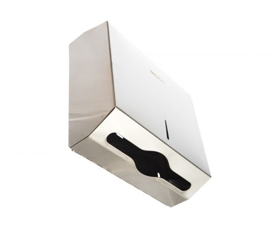 Диспенсер для бумажных полотенец Neoclima D-M1 нержавеющая сталь 34247 – изображение 6