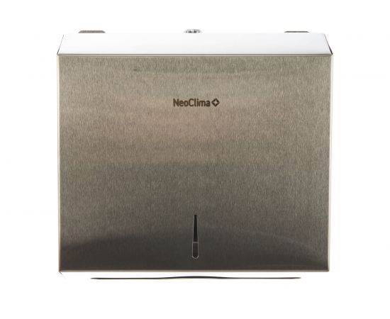 Диспенсер для бумажных полотенец Neoclima D-M1 нержавеющая сталь 34247 – изображение 7
