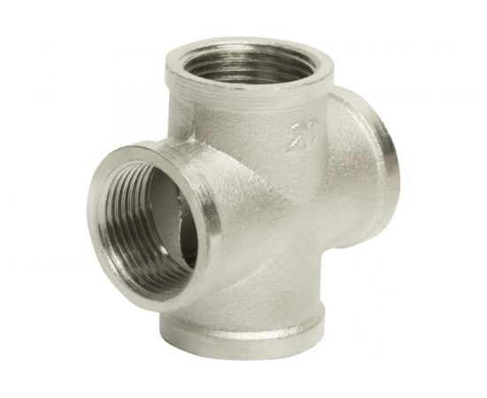 Крестовина VRT 3/4"", внутренняя/внутренняя/внутренняя/внутренняя, никель 1945-20202020 523635 
