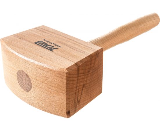 Деревянная квадратная киянка PINIE 140х65 мм 52-2 – изображение 2