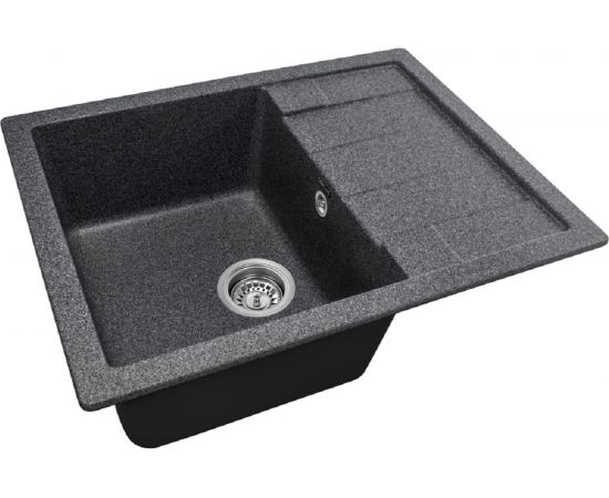 Кухонная мойка Gerhans B 22 24 ГРАФИТ /БЕЛАРУСЬ/ 650х500 мм В22-24 – изображение 2