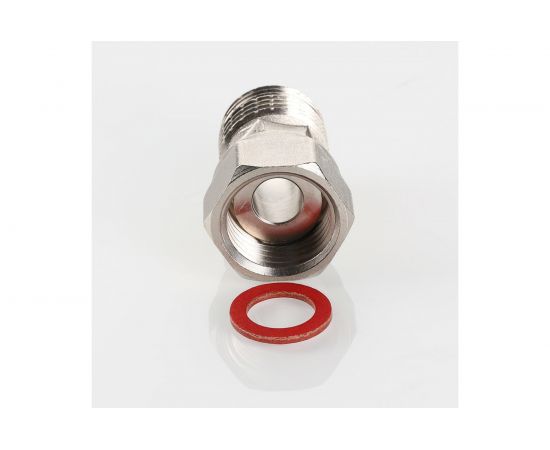 Прямой полусгон с накидной гайкой VALTEC 1/2x1/2 VTr.613.N.0404 – изображение 2