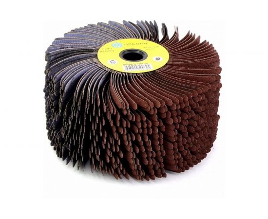 Диск лепестковый шлифовальный гибкий (118 мм; абразивная ткань P240) ОСБОРН 6-075 PLM.FD11860CP240 – изображение 2