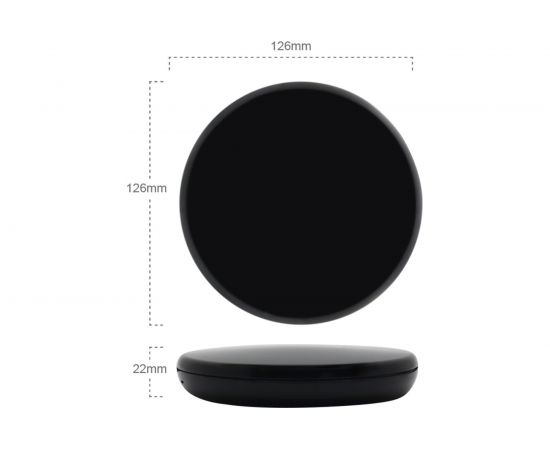 Складное зеркало с LED подсветкой Camelion черный, 1х/5х, 4хCR2032, двойное M146-SL 13001 – изображение 2