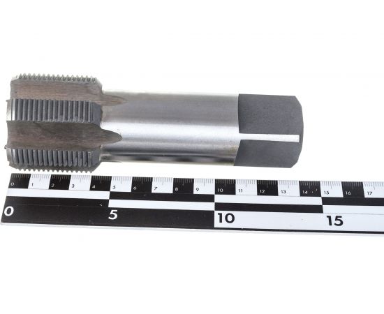 Метчик CNIC G 1 1/2"" 9ХС трубный цилиндрический, ручной к-т из 2-х шт. 11 ниток/дюйм 12218 – изображение 3