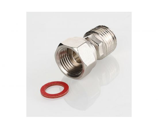 Прямой полусгон с накидной гайкой VALTEC 1/2x1/2 VTr.613.N.0404 – изображение 3