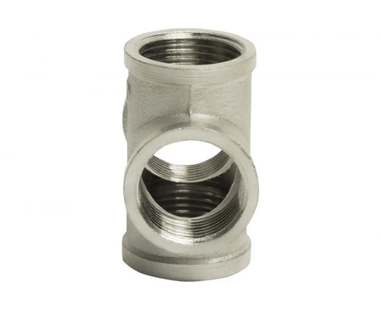 Крестовина VRT 3/4"", внутренняя/внутренняя/внутренняя/внутренняя, никель 1945-20202020 523635 – изображение 4