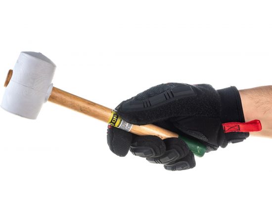 Киянка On, белая резина, деревянная рукоятка, 225 г 06-04-010 – изображение 4