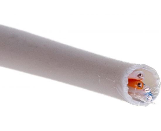 Кабель NETLAN U/UTP 2 пары, категория 5, 100м EC-UU002-5-PVC-GY-1 – изображение 4