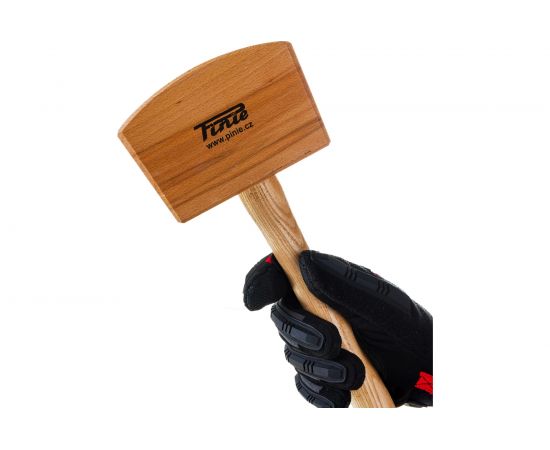 Деревянная квадратная киянка PINIE 140х65 мм 52-2 – изображение 6